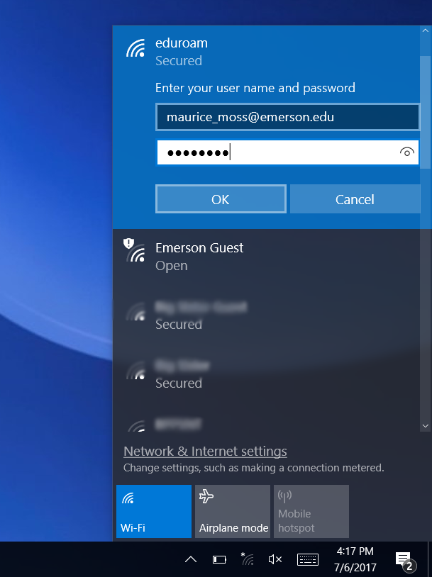 Connecting to Wireless Networks with Windows – Emerson IT Help Desk