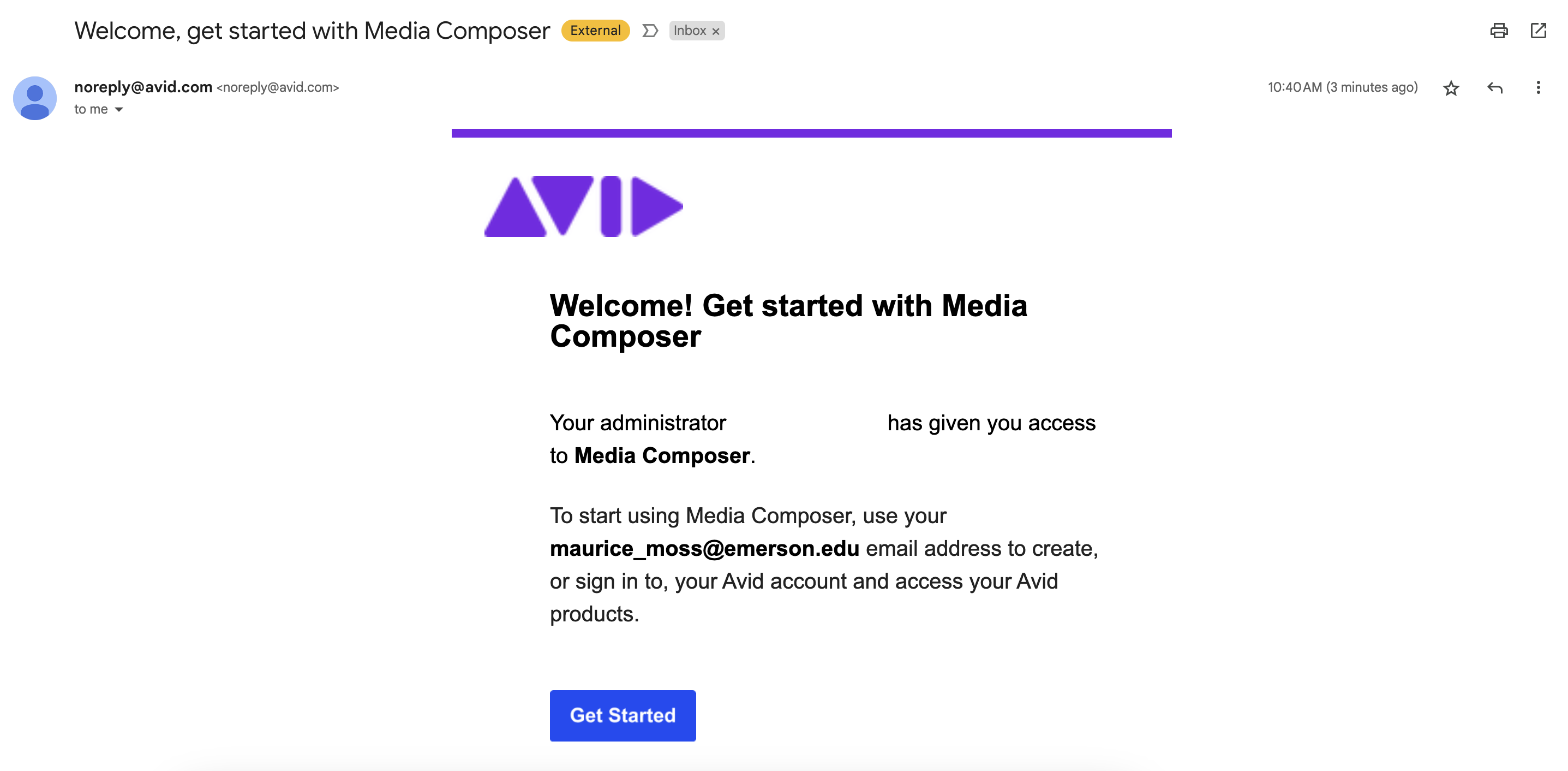 Avid Media Composer for Student Personal Machines - Installation