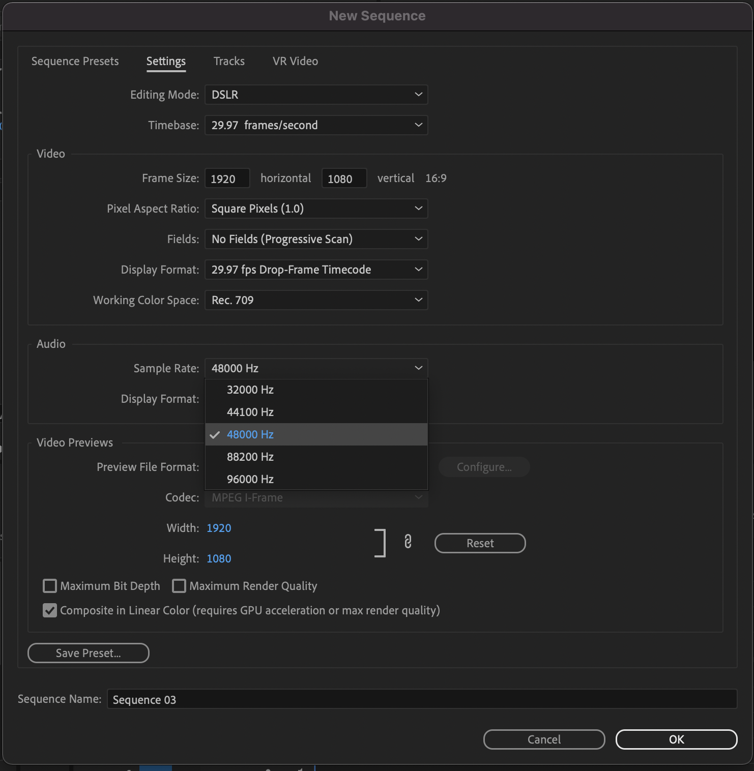 Premiere Pro Setting Up Exporting 5 1 Audio Emerson College 