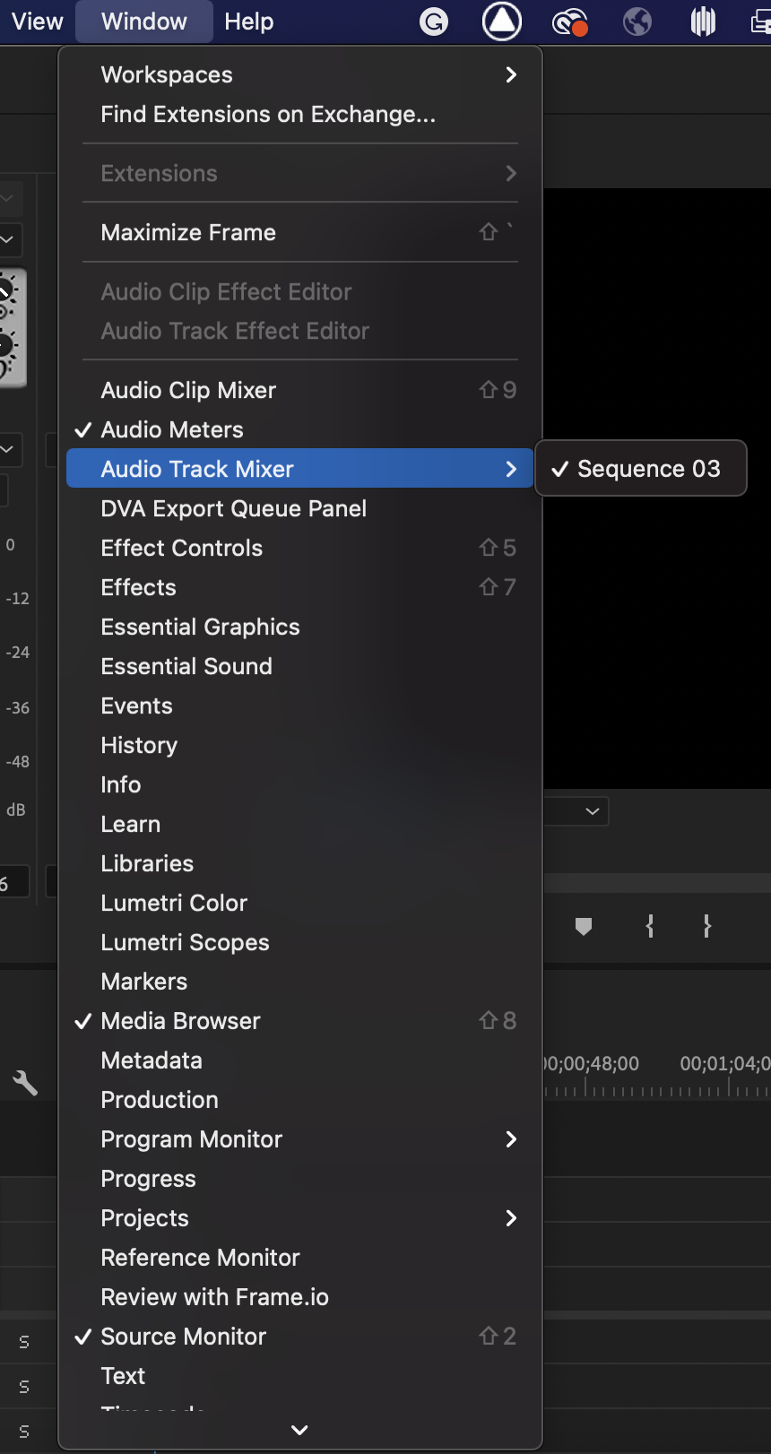 Premiere Pro - Setting up / Exporting 5.1 Audio – Emerson College  Technology & Media