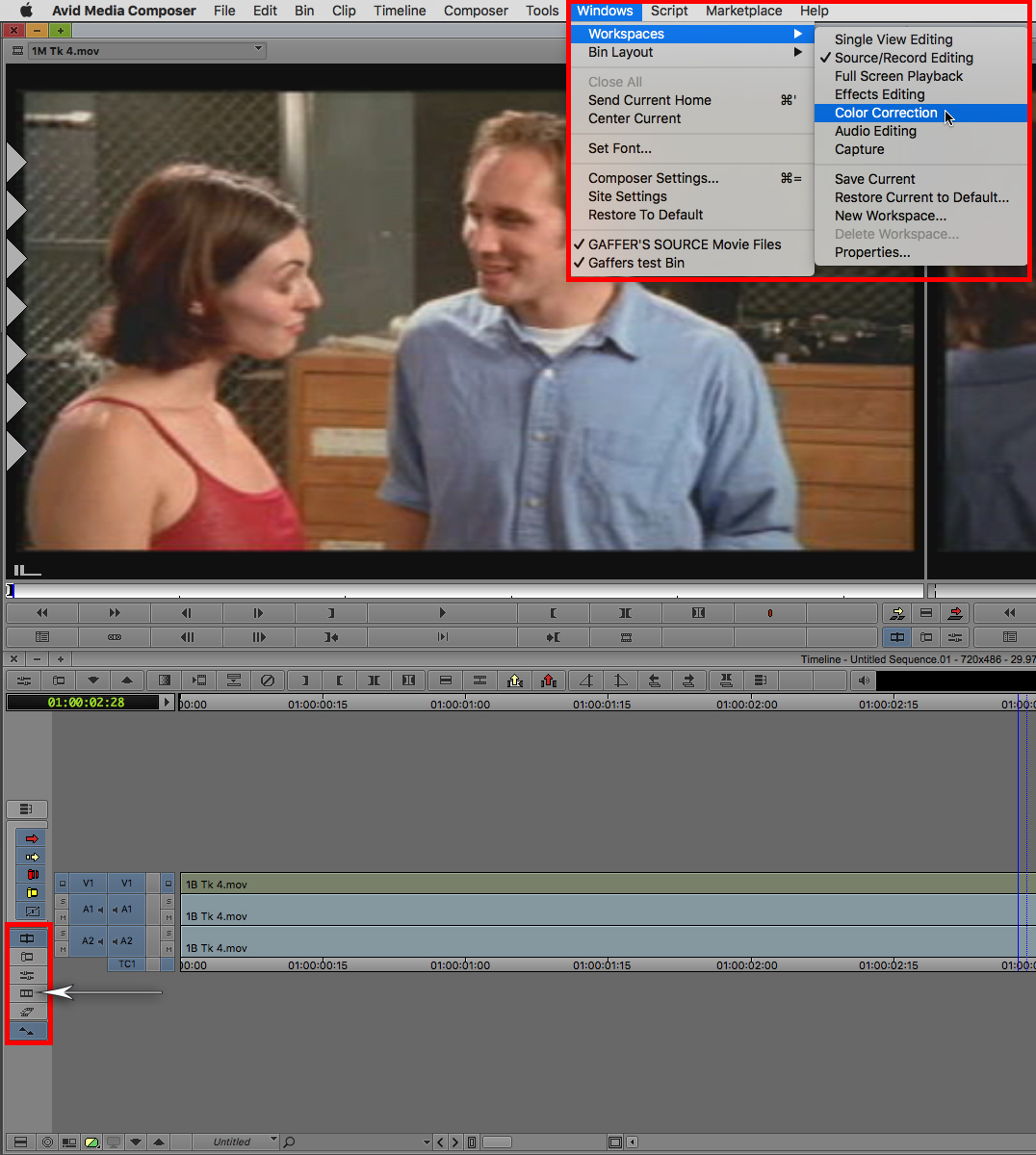 Color Correction in Avid Emerson College Technology & Media