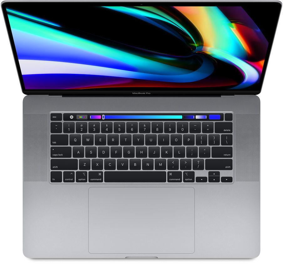 16-inch Mac Book Pro with Touch Bar
