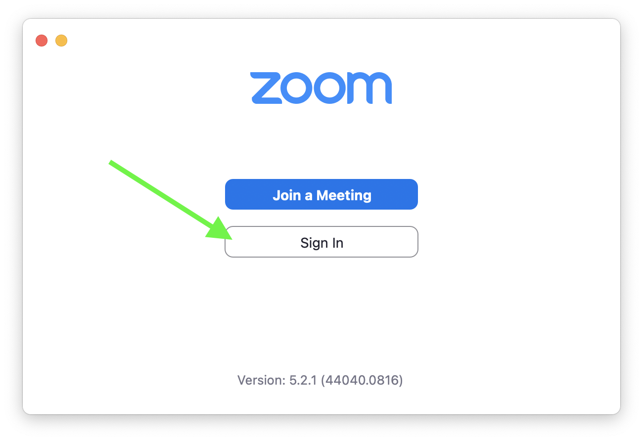 Image of Zoom load screen.